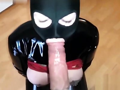 Latex Fetish Blowjob Ass Conduct oneself In Hot Sex Video